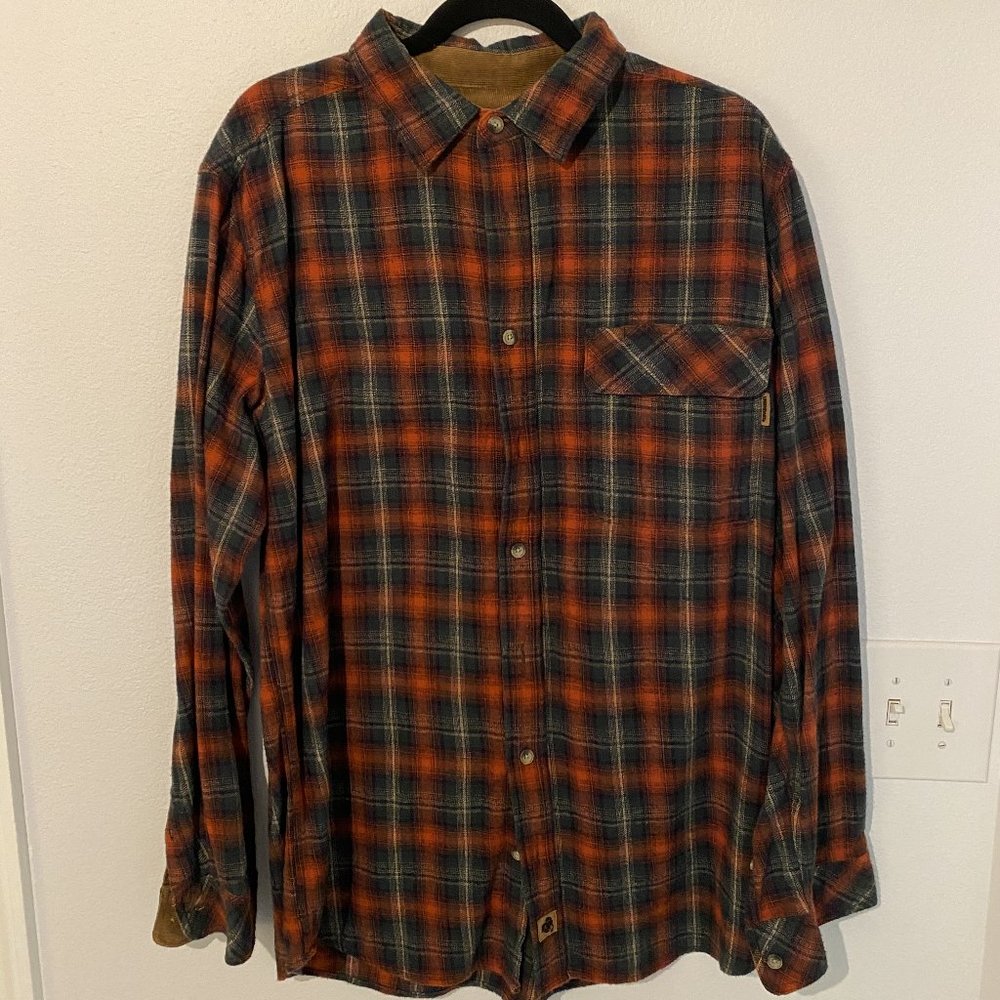 Legendary Whitetails Green & Red Flannel L-Tall